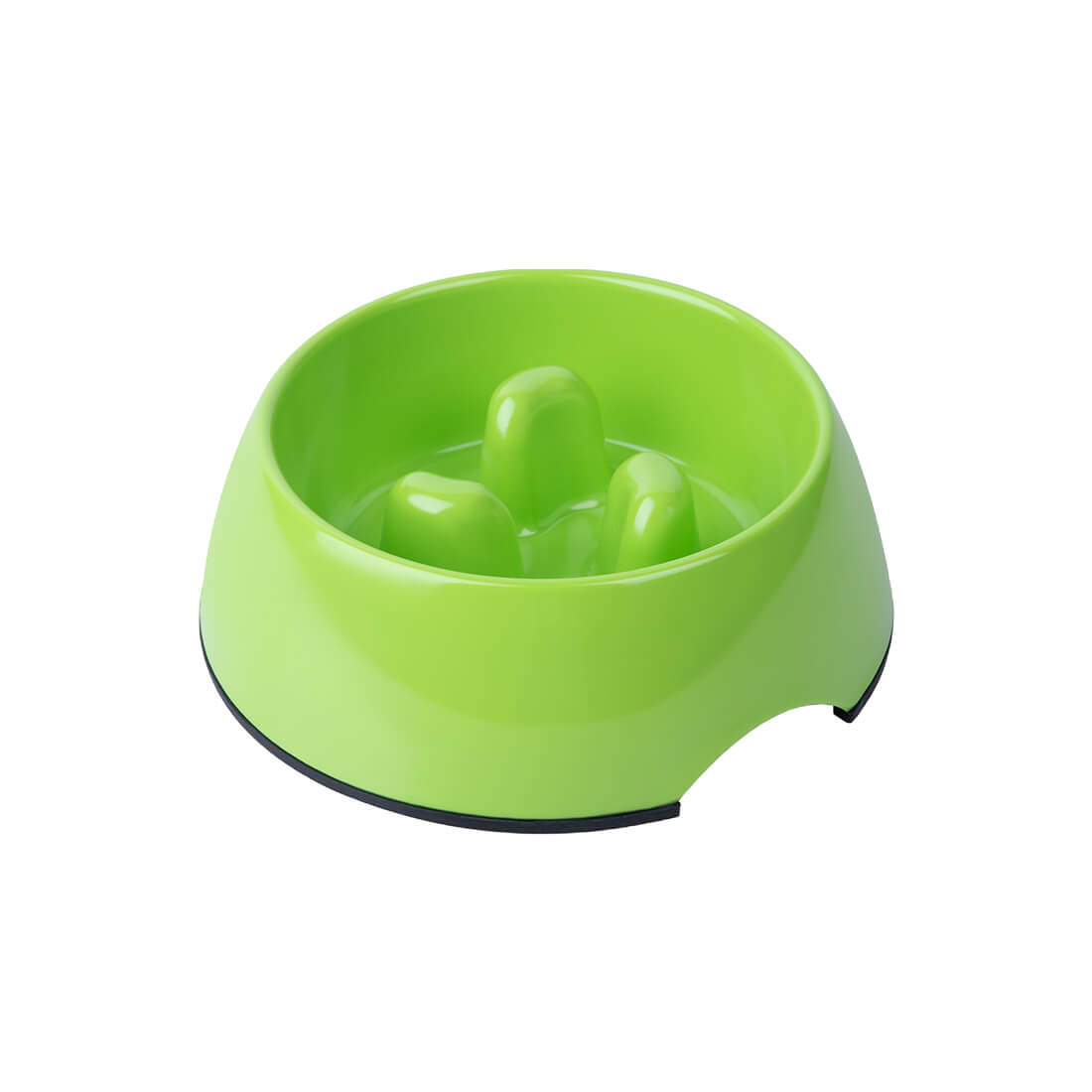 Slow Feeder Dog Bowl, Plastic Anti Vomiting Dog Slow Food Feeding Bowl,  Interactive Dog Puzzle Food Bowl With Non-slip Bottom - Temu